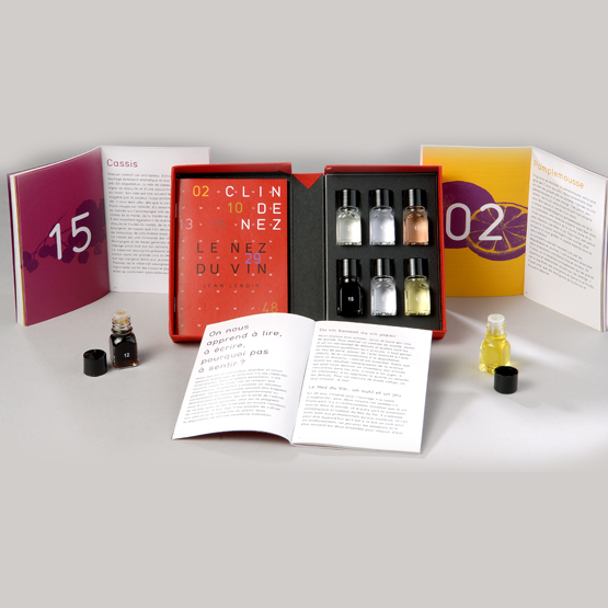 Libro 6 aromas del Vino El Guino de Nariz